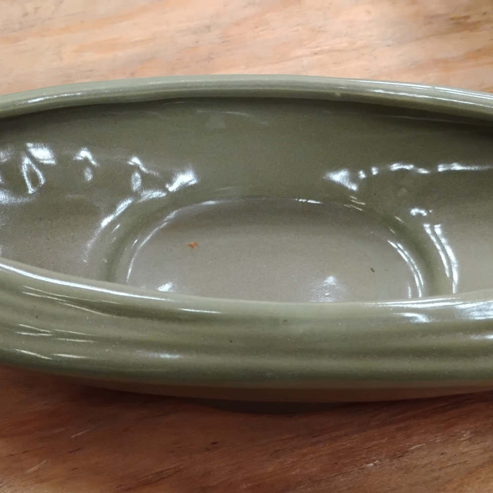 McCoy Signed USA Vintage Serving Dish